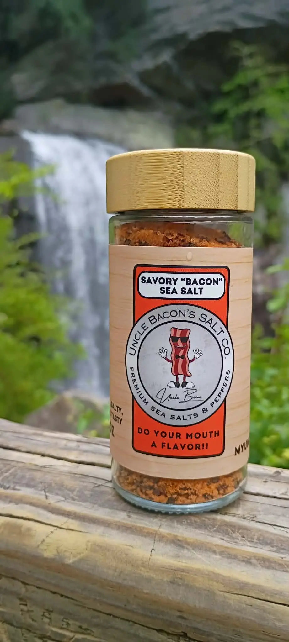 Savory "Bacon" Sea Salt Uncle Bacon's Salt Co.