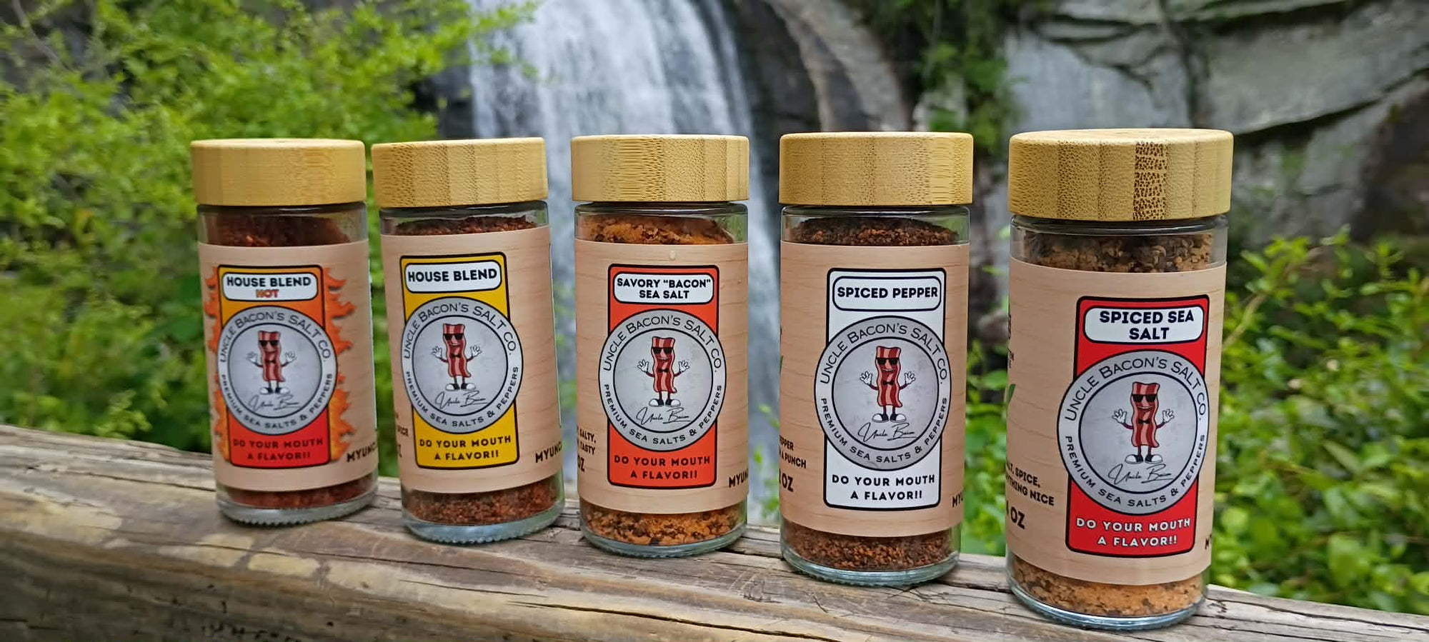 Flavor 5 Pack Uncle Bacon's Salt Co.